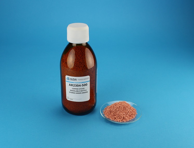 Pałeczki miedziane odczynnik