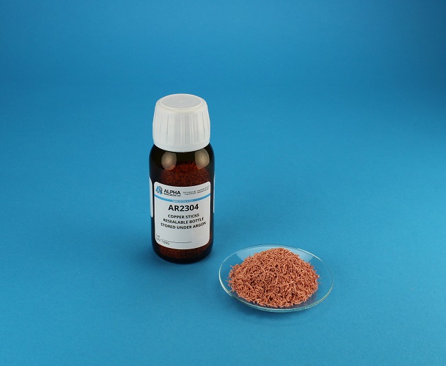 Copper Sticks in Resealable Botte AR2304 Reducing reagent