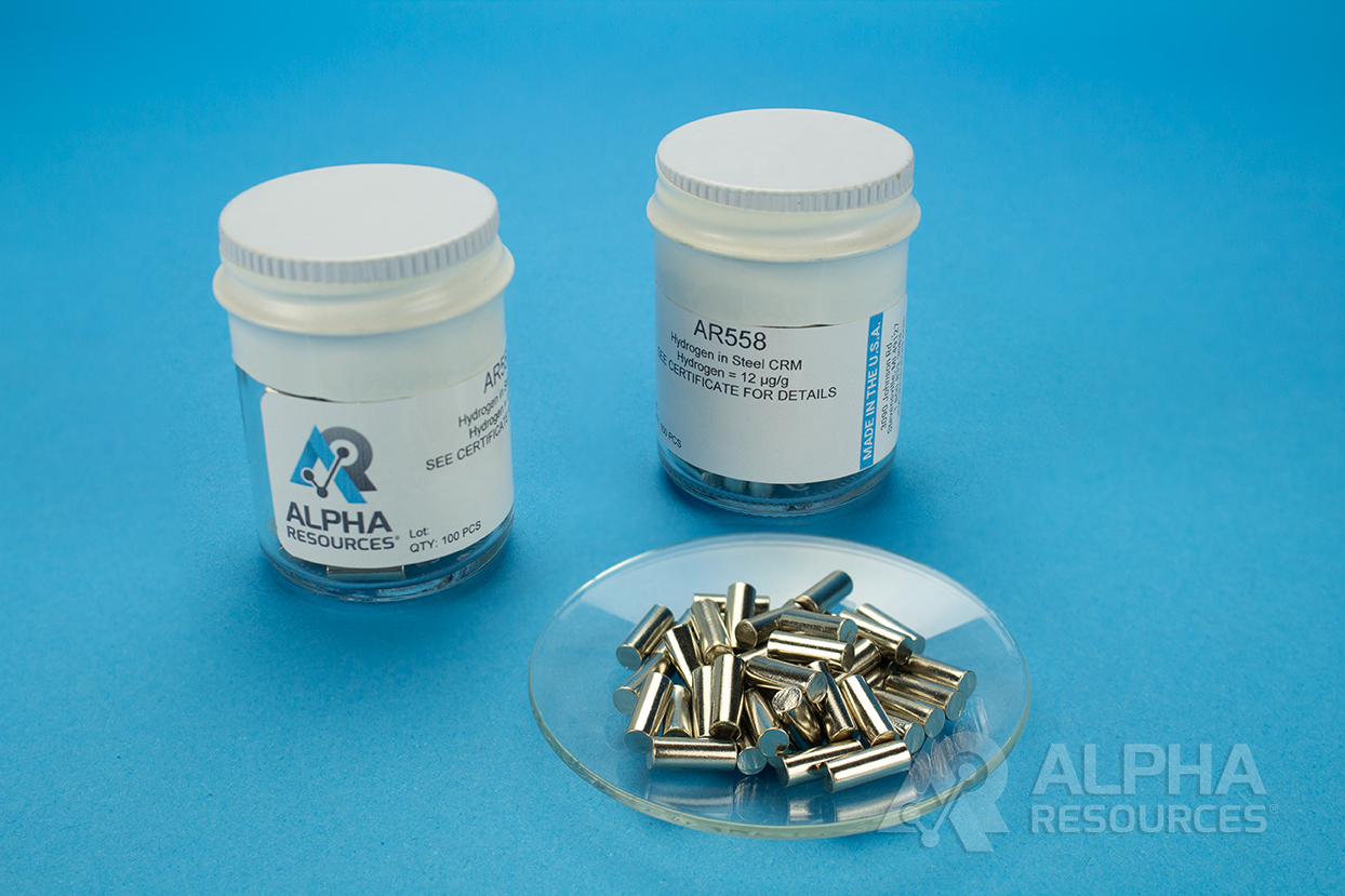 Wzorzec wodoru w stali AR558